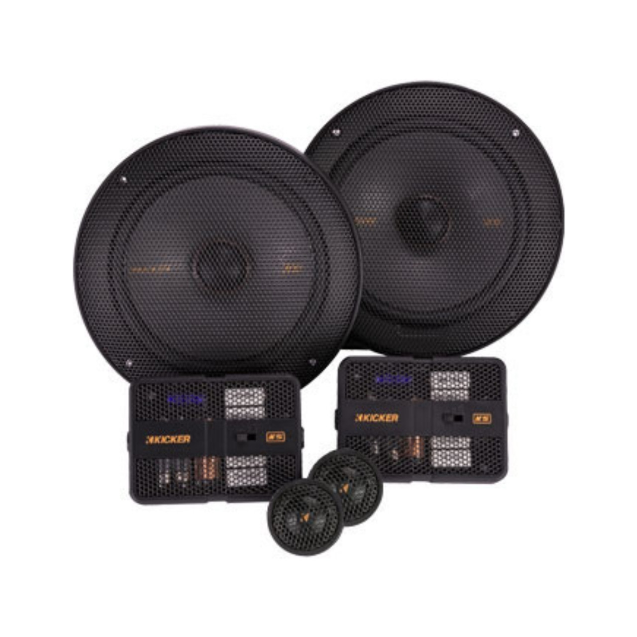 Kicker 47KSS6504 KS Series 6.5 Inch Component 4 Ohm 250 Watt Car